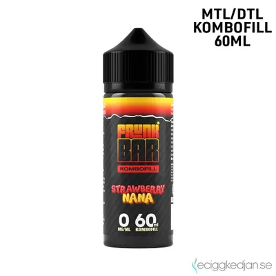 Frunk Bar | Strawberry Nana | 60ml Kombofill