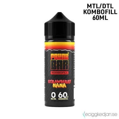 Frunk Bar | Strawberry Nana | 60ml Kombofill