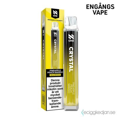 N One Crystal | Pineapple Peach Mango | Engångsvape