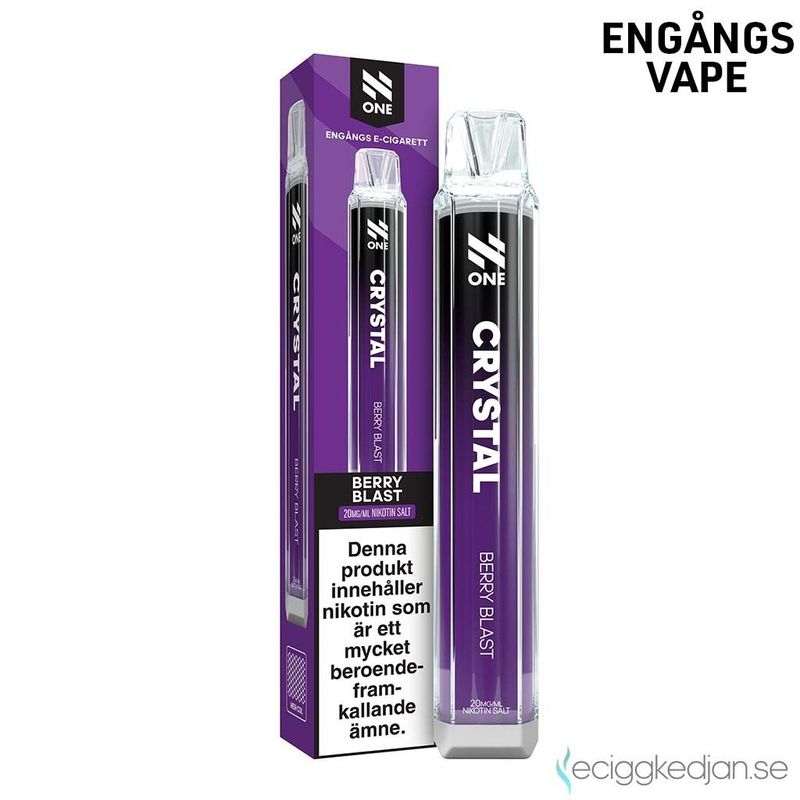 N One Crystal | Berry Blast | Engångsvape