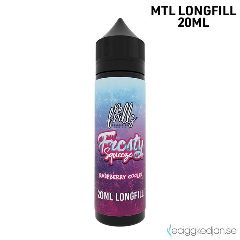 No Frills | Frosty Squeeze Raspberry Cooler | 20ml Longfill