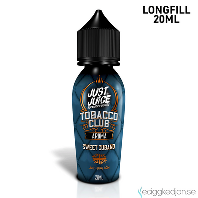 Just Juice Tobacco Club | Sweet Cubano | 20ml Longfill