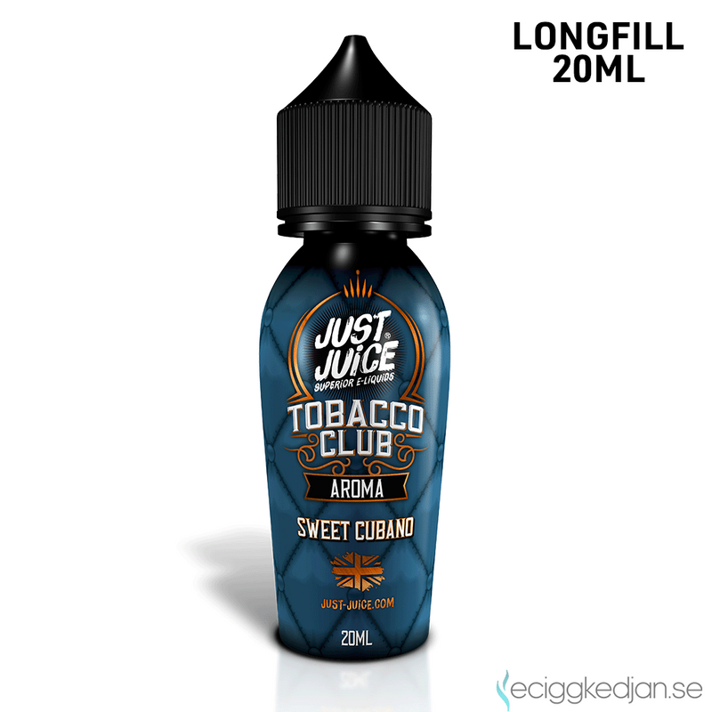 Just Juice Tobacco Club | Sweet Cubano | 20ml Longfill