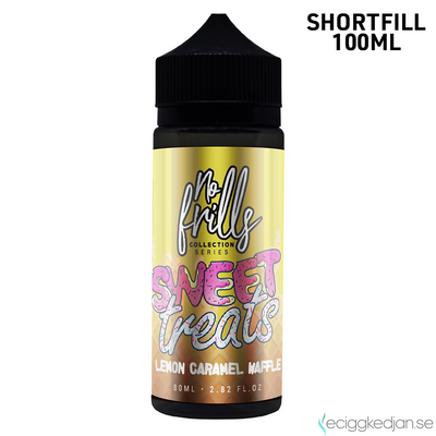No Frills | Sweet Treats Lemon Caramel Waffle | 100ml Shortfill