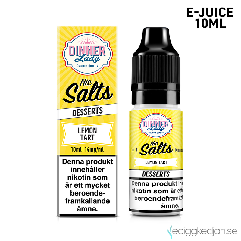 Dinner Salt | Lemon Tart | 10ml E-Juice