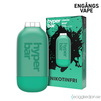Hyper Bar ZERO | Lemon Mint | Engångsvape