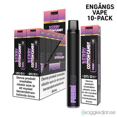 Frunk Bar | Berry Cotton Candy | Engångsvape | 10pack