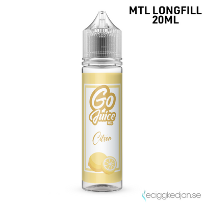 Go Juice | Citron | 20ml Longfill