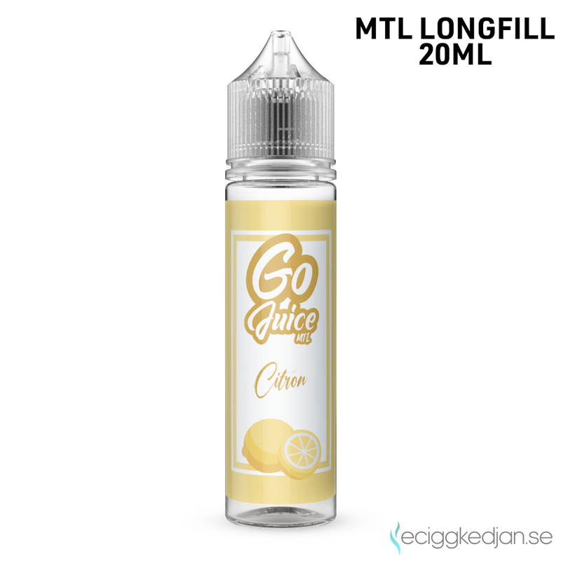 Go Juice | Citron | 20ml Longfill