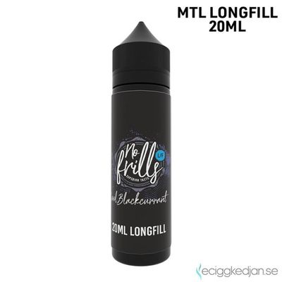 No Frills | Cool Blackcurrant | 20ml Longfill