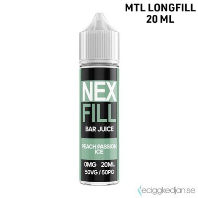 NEX FILL | Peach Passion Ice | 20ml Longfill