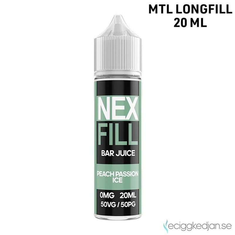 NEX FILL | Peach Passion Ice | 20ml Longfill