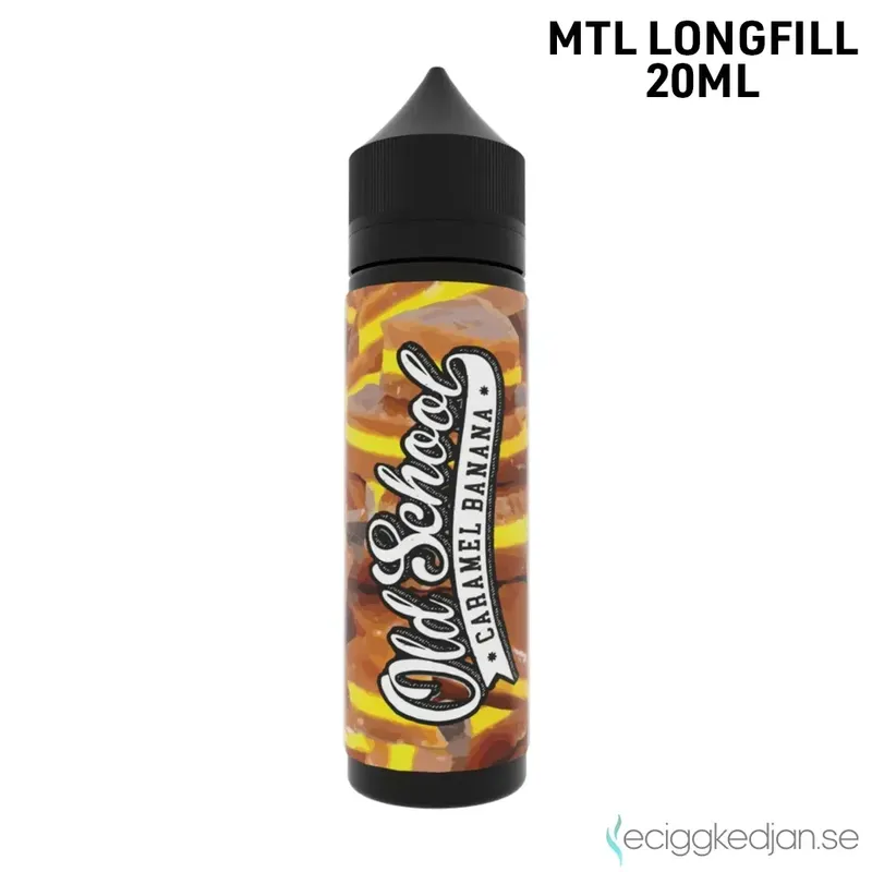 Old School | Caramel Banana | 20ml Longfill
