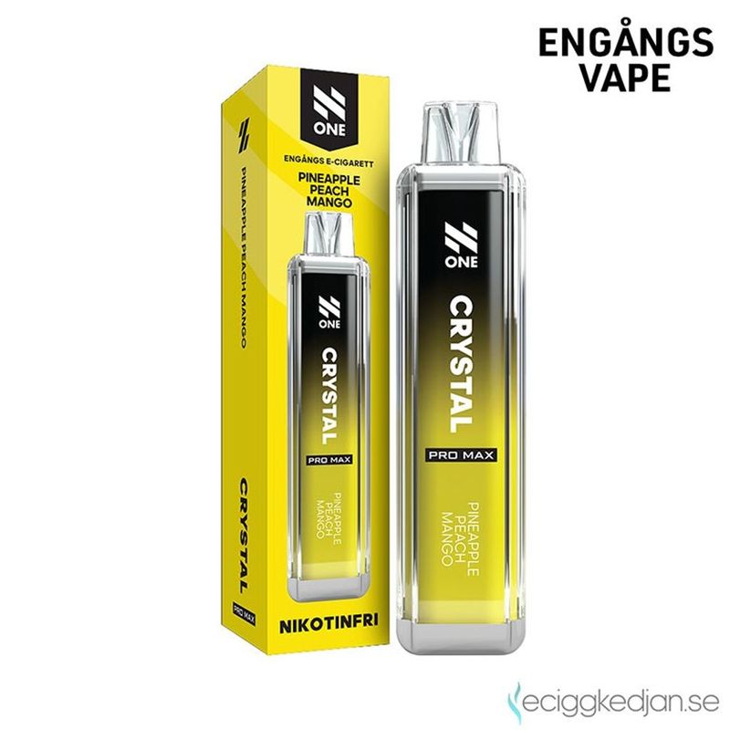 N One Crystal ZERO | Pineapple Peach Mango | Engångsvape
