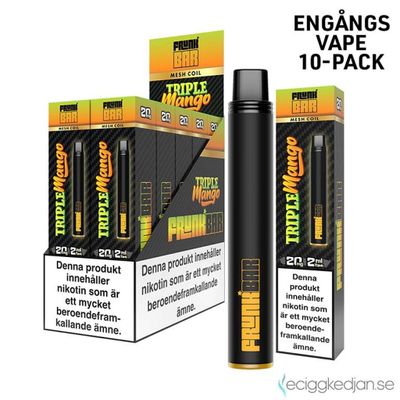 Frunk Bar | Triple Mango | Engångsvape | 10pack