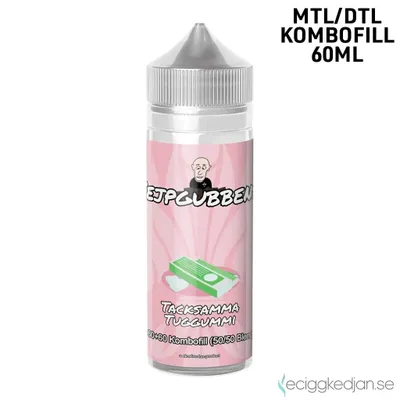 Vejpgubbens | Tacksamma Tuggummi | 60ml Kombofill
