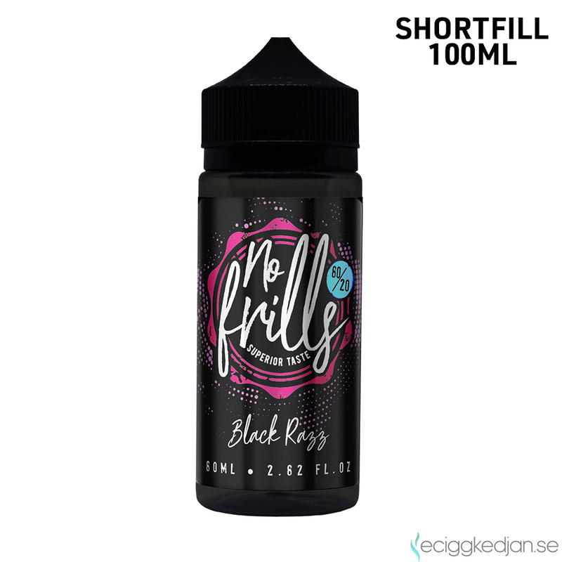 No Frills | Black Razz | 100ml Shortfill