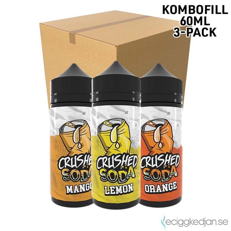 Crushed Soda | Komplett Pack | 3st*Kombofill 60ml