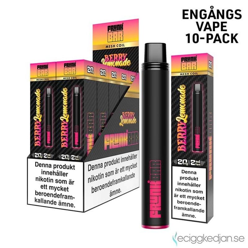 Frunk Bar | Berry Lemonade | Engångsvape | 10pack