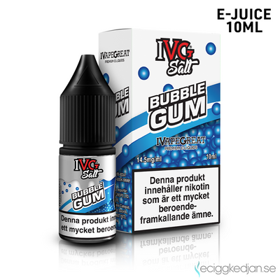 IVG Salts | Bubblegum | 10ml E-Juice | 14,5mg Saltnikotin