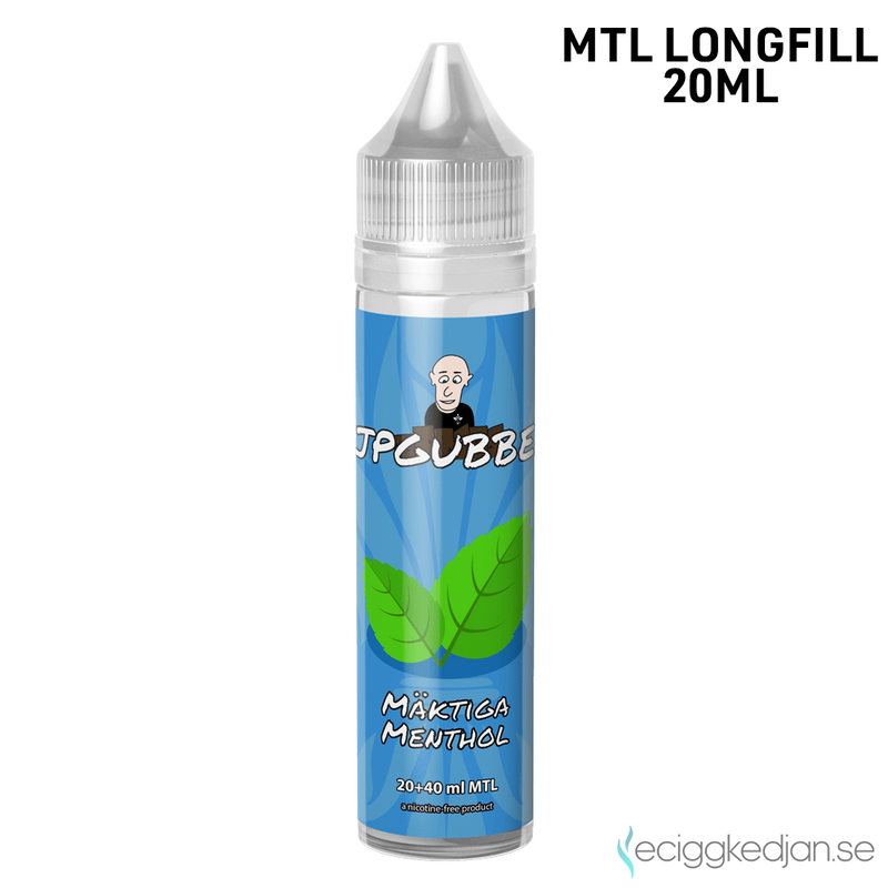 Vejpgubbens | Mäktiga Menthol | 20ml Longfill