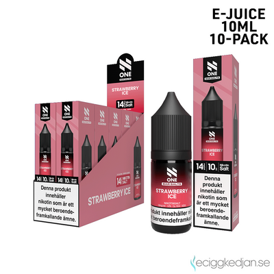 N One Crystal | Strawberry Ice | 10ml E-Juice | 10pack