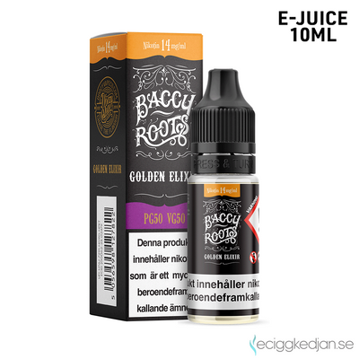 Baccy Roots | Golden Elixir | 10ml E-Juice