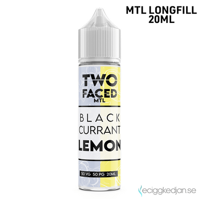 Two Faced | Blackcurrant Lemon | 20ml Longfill