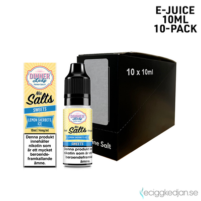 Dinner Salt | Lemon Sherbets Ice | 10ml E-Juice | 10pack