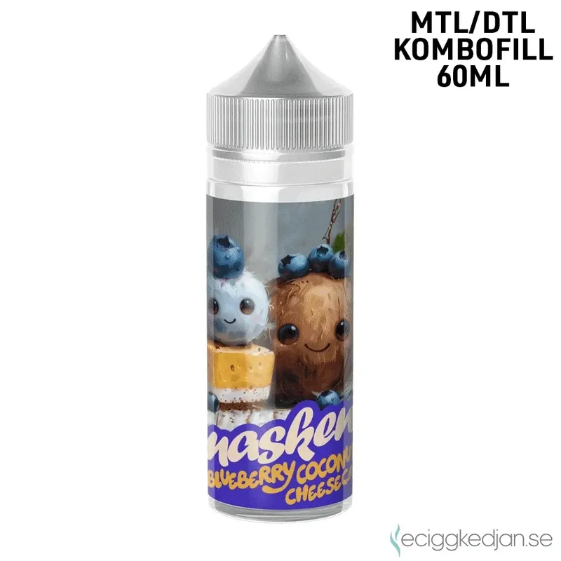 Smaskens | Blueberry Coconut Cheesecake | 60ml Kombofill