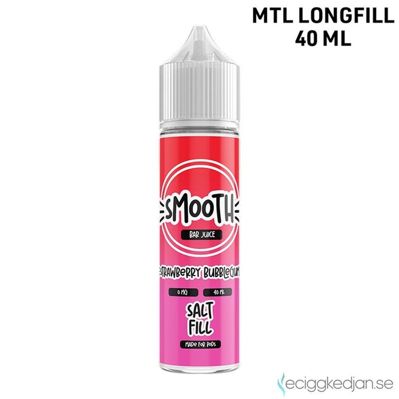 Smooth Bar | Strawberry Bubblegum | 40ml Longfill