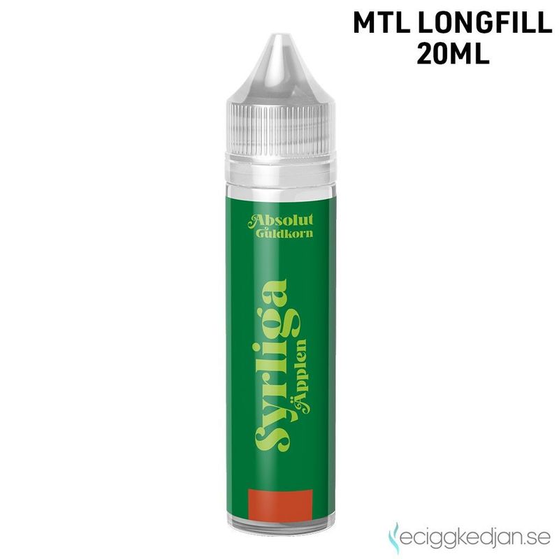 Absolut Guldkorn | Syrliga Äpplen | 20ml Longfill