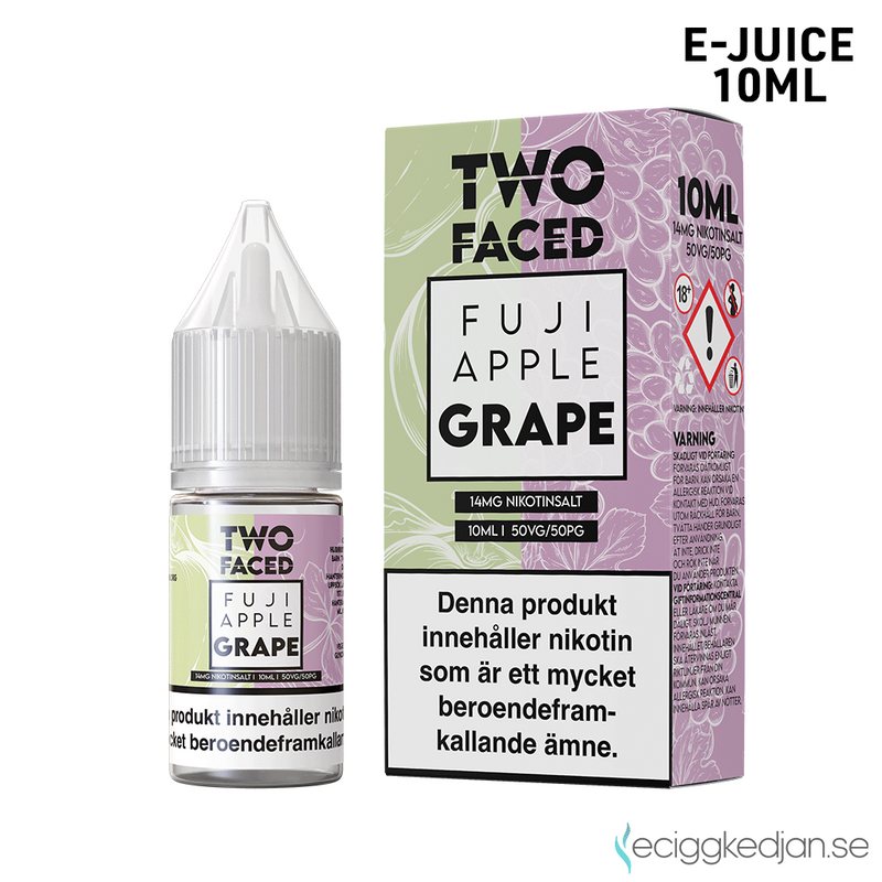 Two Faced | Fuji Apple Grape | 10ml E-Juice