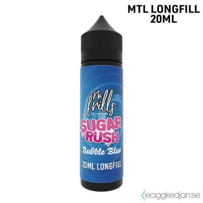 No Frills | Sugar Rush Bubble Blue | 20ml Longfill