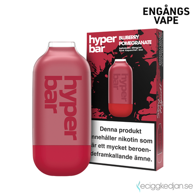 Hyper Bar | Blueberry Pomegranate | Engångsvape