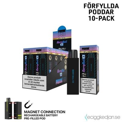 Frunk Pod Click Mesh | Berry Bull Ice | Förfylld Pod | 10pack