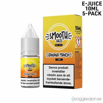 Smooth Salt Fruit | Banana Mango | 10ml E-Juice | 5pack