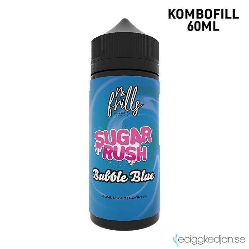No Frills | Sugar Rush Bubble Blue | 60ml Kombofill