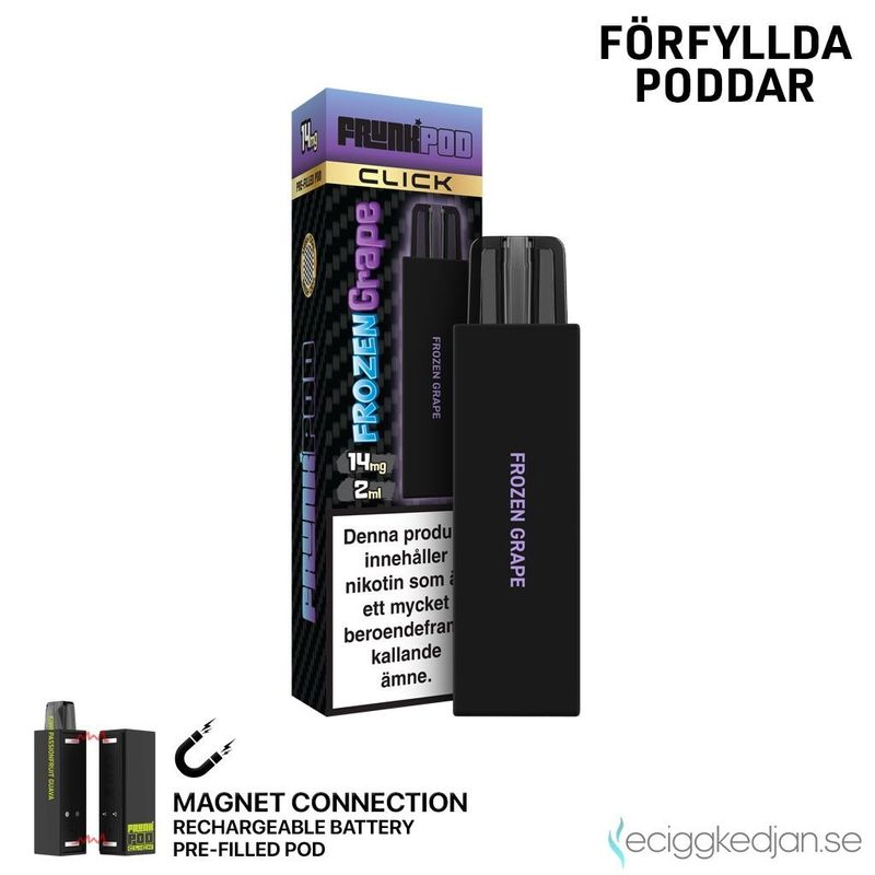 Frunk Pod Click Mesh | Frozen Grape | Förfylld Pod