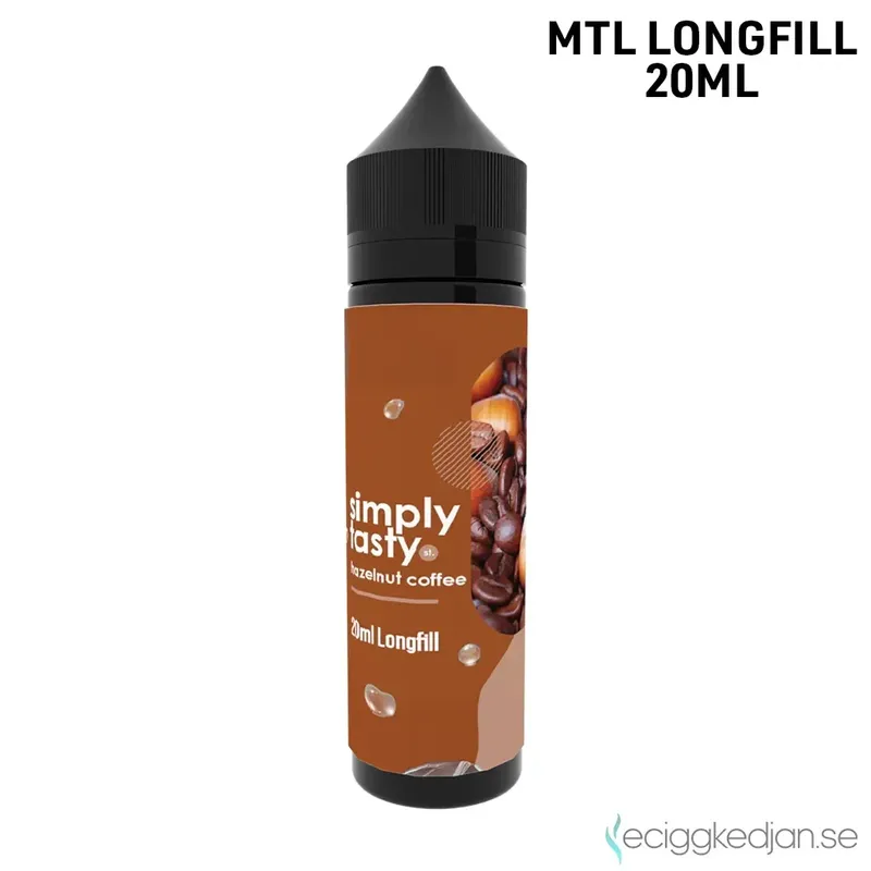 Simply Tasty | Hazelnut Coffee | 20ml Longfill
