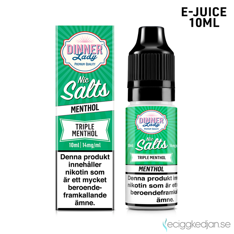Dinner Salt | Triple Menthol | 10ml E-Juice