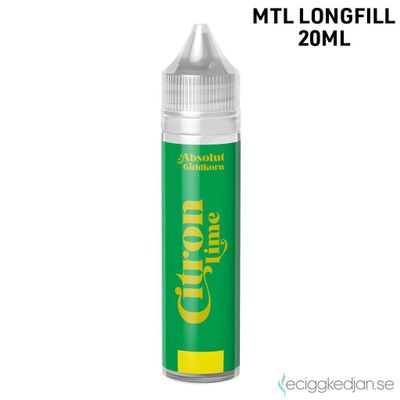Absolut Guldkorn | Citron Lime | 20ml Longfill