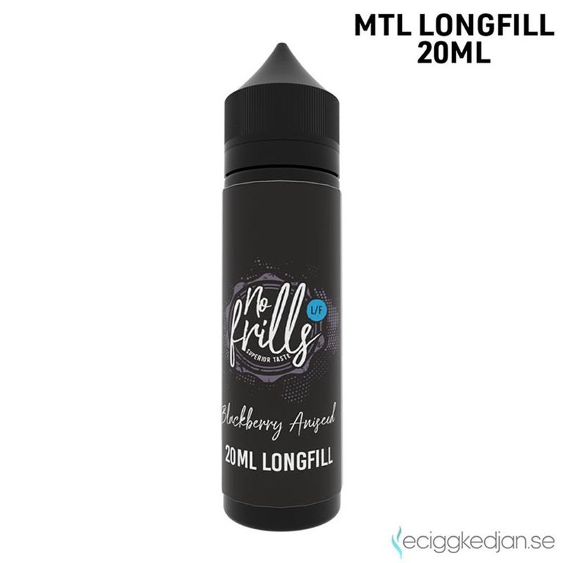 No Frills | Blackberry Aniseed | 20ml Longfill