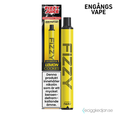 Fizzy | Lemon Cookies | Engångsvape | OBS!! Utgånget Datum