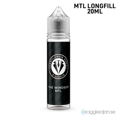 Gentlemen Vape | The Windsor | 20ml Longfill