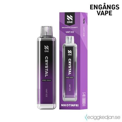 N One Crystal ZERO | VMT Ice | Engångsvape