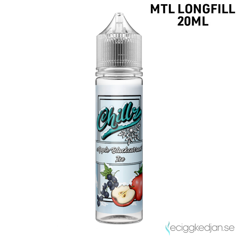 Chillz | Apple Blackcurrant Ice | 20ml Longfill