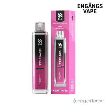 N One Crystal ZERO | Pink Grapefruit | Engångsvape
