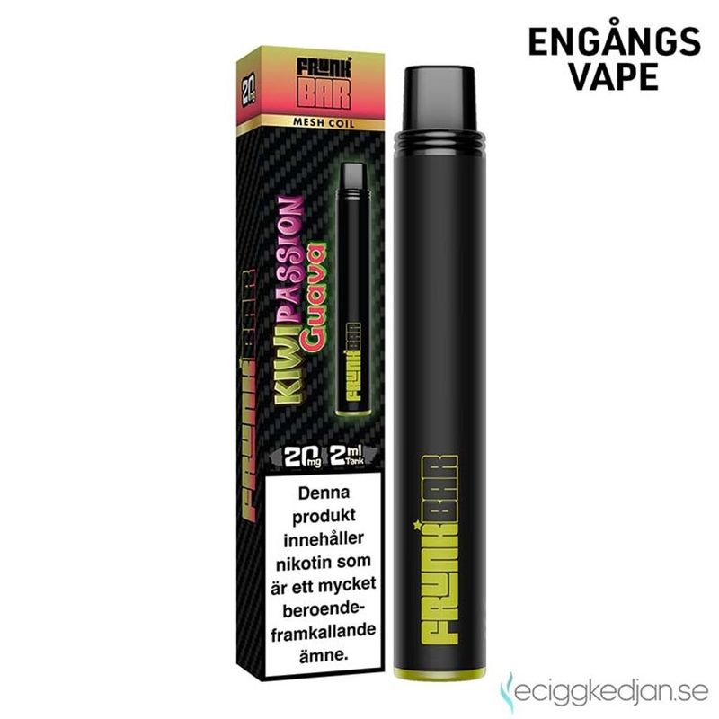 Frunk Bar | Kiwi Passion Guava | Engångsvape