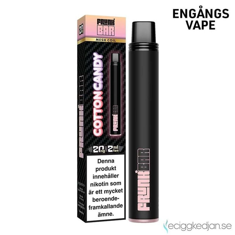 Frunk Bar | Cotton Candy | Engångsvape